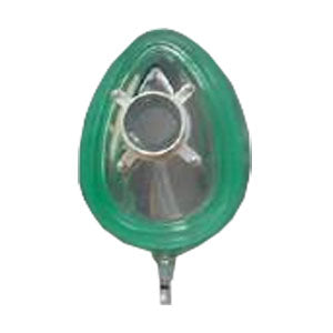 Vyaire BreathTech Anesthesia Face Mask, Elongated Style, Adult, Medium, without Strap