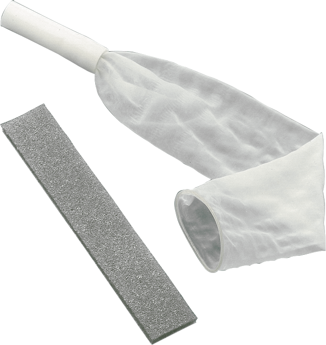 Kendall Texas Catheter Self-Sealing Male External Catheter, Latex with 1" Elastic Foam Strap, Standard Size