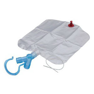 AirLife Trach Drain Container with Y Unit without Safety Valve, 2 Liter, Collect Moisture, Bottom Drainage Port