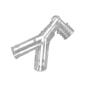 CareFusion AirLife Adult Y-Connector with Elbow, 22mm OD