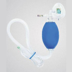 CareFusion Adult Resuscitation Device with Mask and 40" Oxygen Reservoir Tubing