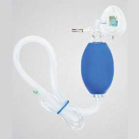 CareFusion Pediatric Resuscitation Device with Mask and 40" Oxygen Reservoir Tubing