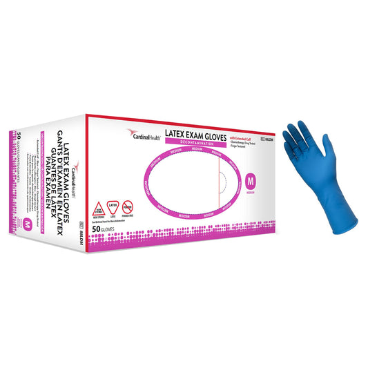 Decontamination Glove, Medium, Blue