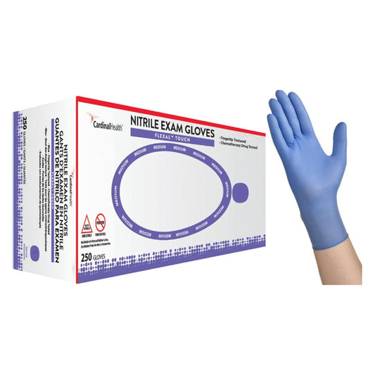 Cardinal Health Flexal Touch Nitrile Exam Glove, Large