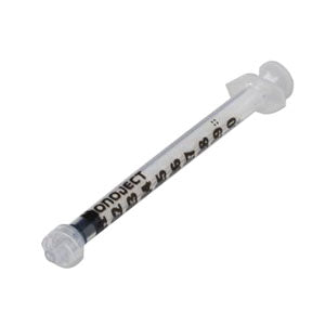 Monoject Standard Softpack Tuberculin Luer Lock Syringe 1mL