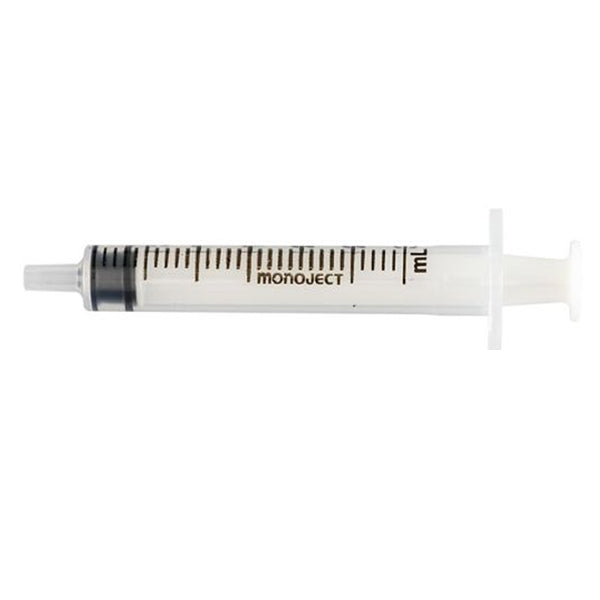 Cardinal Health Monoject SoftPack Medical Syringe, Luer-Lock Tip, Without Safety, 10mL Capacity