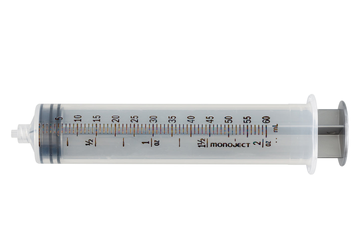 Kendall Monoject SoftPack Medical Syringe, Luer Lock Tip, 60mL