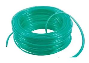 Kendall Argyle Bubble Transparent Universal Green Tubing, 1/8" Lumen x 100 ft L