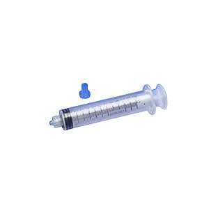 Monoject Rigid Pack Syringe with Regular Luer Tip 12mL Capacity