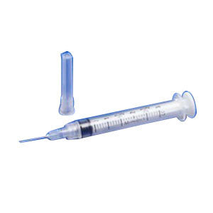 Monoject Rigid Pack Syringe with 27G x 1-1/4"L Needle and Luer Lock Tip 3mL Capacity