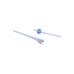 Curity Ultramer 2-Way Foley Catheter, 100% Silicone, Hydrogel Coated 18 Fr, 5cc