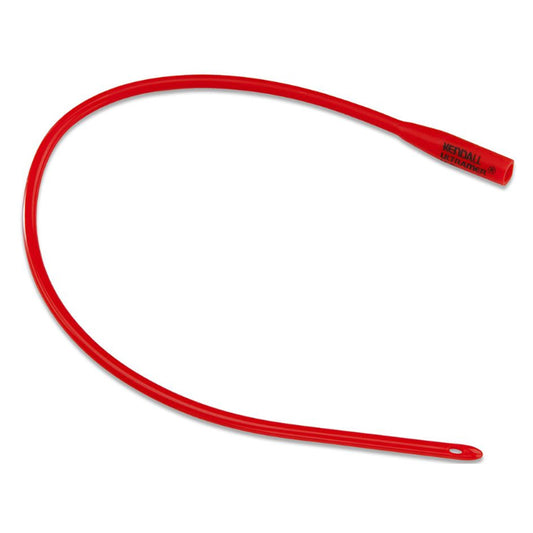 Cardinal Health Dover Urethral Catheter, Red Rubber Robinson, 22Fr OD, 16"