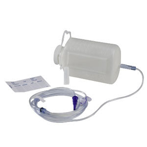 Kangaroo 60cc Piston Syringe with 500cc Container