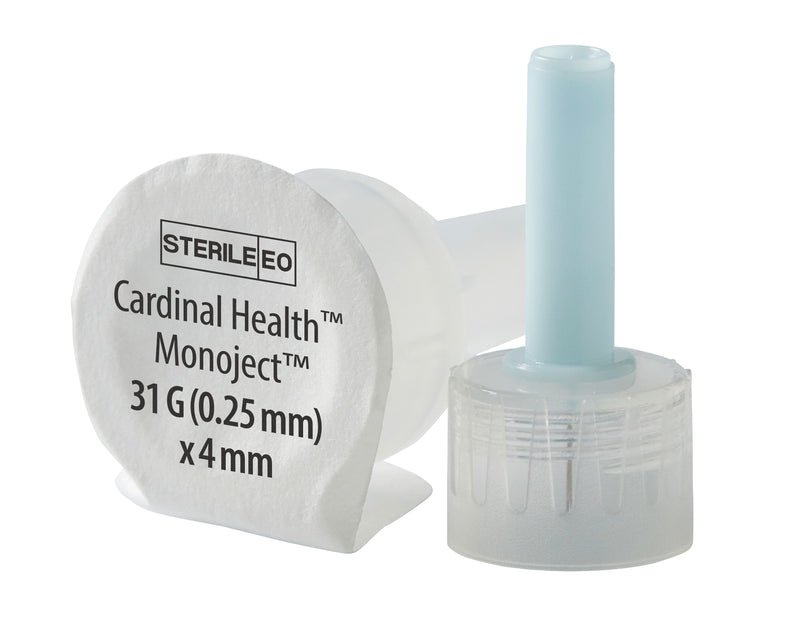 Cardinal Health Monoject Standard Pen Needle, Light Blue, 31G x 4MM