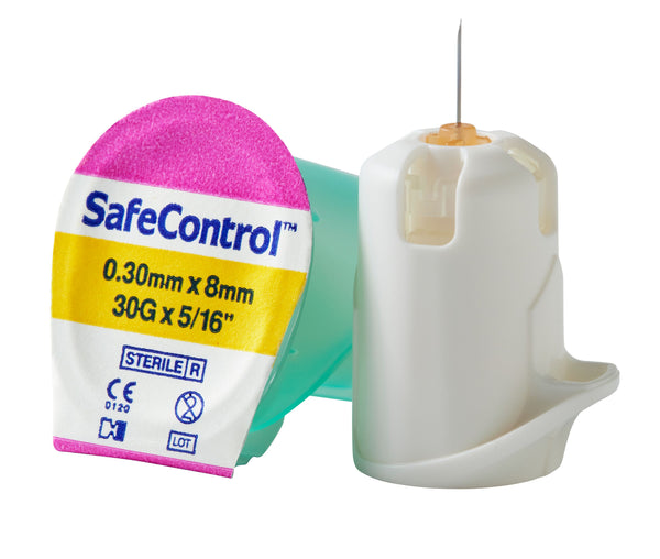 Cardinal Health Monoject Safety Pen Needle, 30G (0.31 mm) x 8 mm
