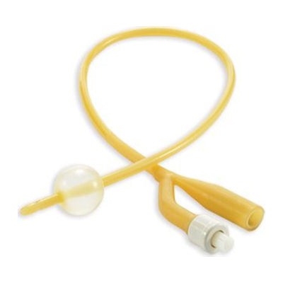 Cardinal Health Dover Hydrogel Coated Foley Catheter, Two Way, 16Fr OD, 30mL Capacity, 16''