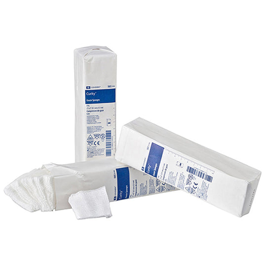 Curity Sterile Gauze Sponge, 12-Ply, U.S.P Type VII, 4" x 8"