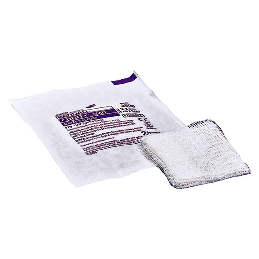Curity AMD Antimicrobial Gauze Sponge, 8-Ply, Sterile, 2s in Tray, Non-Adhesive 2" x 2"