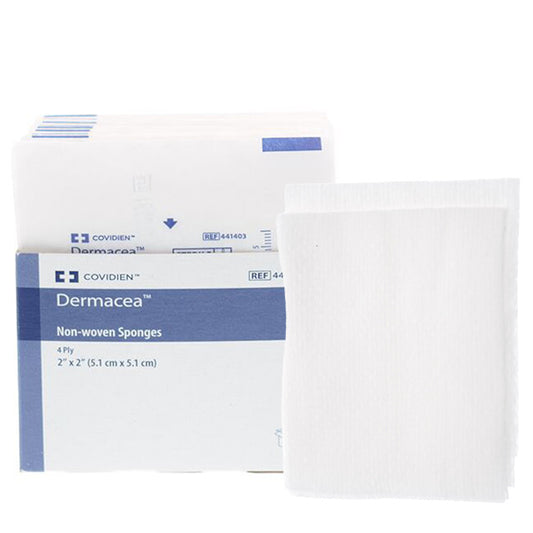 Dermacea Non-Woven Gauze, Sterile, 2" x 2" - Replaces 55CNWS224S