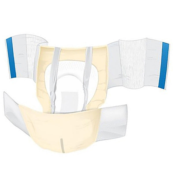 Adult Stretch Brief, WINGS Plus - Heavy Absorbency, Size 1 (M/R) - Waist Size 32" - 54"