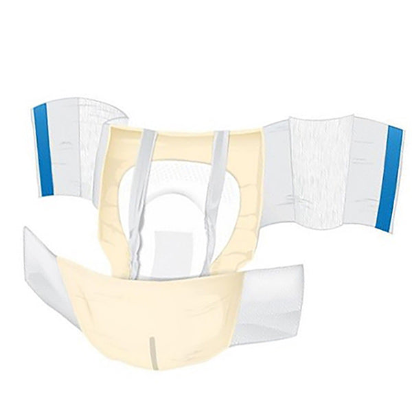 Adult Stretch Brief, WINGS Plus - Heavy Absorbency, Size 2 (L/XL) - Waist Size 48" - 66"