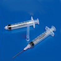 Monoject 6mL Syringe with Standard Hypodermic Needle 21G x 1"