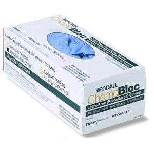 ChemoBloc T Gloves, Latex, Powder-Free, Small