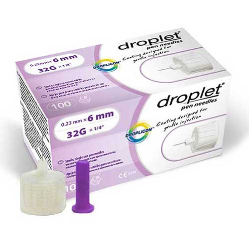 HTL-Strefa Droplet Pen Needle, 31ga, 6mm