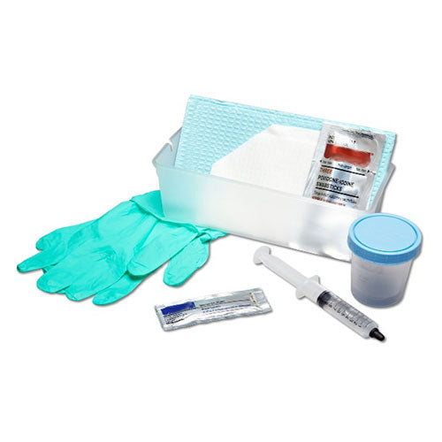 Cardinal Health Foley Catheter Insertion Tray, 10cc Prefilled Syringe, Universal